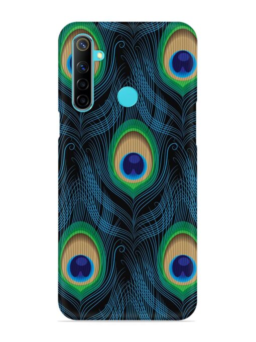 Seamless Pattern Peacock Snap Case for Realme Narzo 10 Zapvi