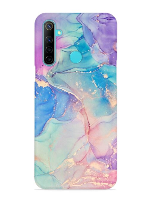 Alcohol Ink Colors Snap Case for Realme Narzo 10 Zapvi