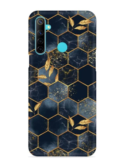 Marble Hexagon Seamless Snap Case for Realme Narzo 10 Zapvi