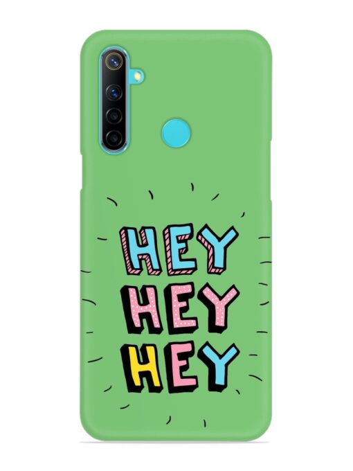 Hey Vector Cartoon Snap Case for Realme Narzo 10 Zapvi