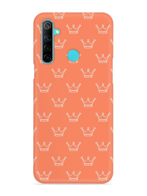 Hand Drawn Crown Snap Case for Realme Narzo 10 Zapvi