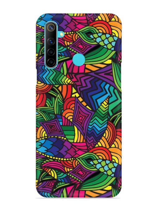 Abstract Multicolor Seamless Snap Case for Realme Narzo 10 Zapvi