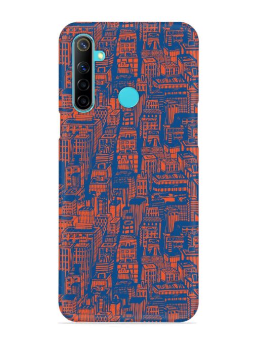 Hand Drawn Seamless Snap Case for Realme Narzo 10 Zapvi