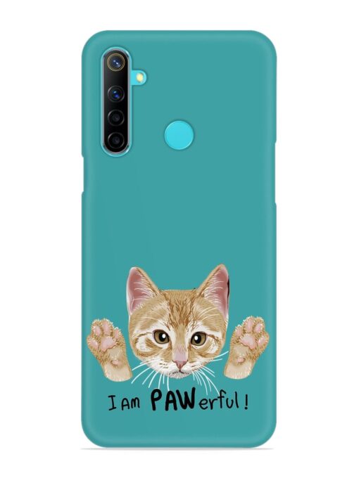 Typography Slogan Cat Snap Case for Realme Narzo 10 Zapvi