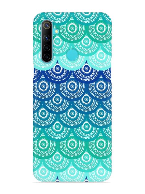 Ethnic Seamless Pattern Snap Case for Realme Narzo 10 Zapvi