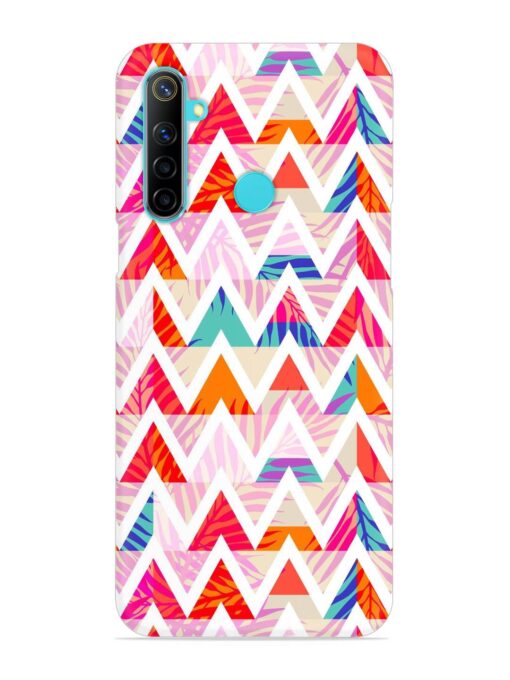 Abstract Triangle Background Snap Case for Realme Narzo 10 Zapvi