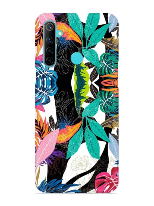 Floral Pattern Bright Snap Case for Realme Narzo 10 Zapvi