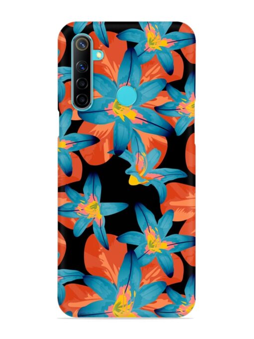 Philippine Flowers Seamless Snap Case for Realme Narzo 10 Zapvi