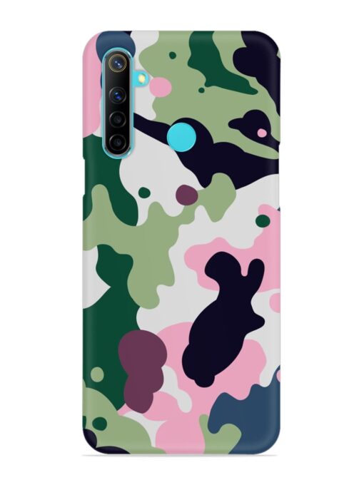 Seamless Funky Camouflage Snap Case for Realme Narzo 10 Zapvi