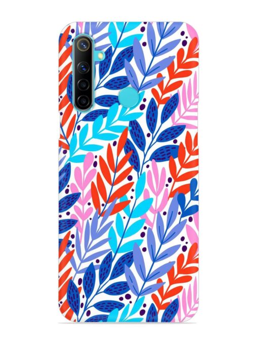 Bright Floral Tropical Snap Case for Realme Narzo 10 Zapvi