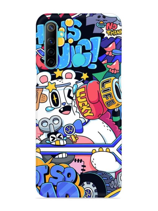 Universal Doodle Snap Case for Realme Narzo 10 Zapvi