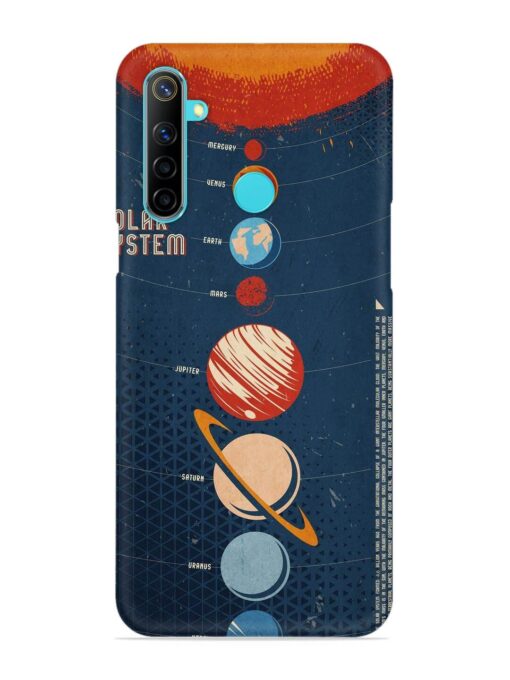 Solar System Vector Snap Case for Realme Narzo 10 Zapvi