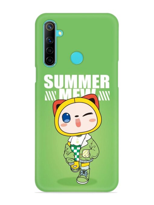 Summer Mew Snap Case for Realme Narzo 10 Zapvi