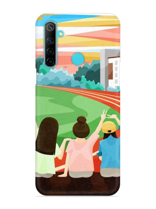 School Playground Snap Case for Realme Narzo 10 Zapvi