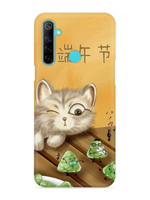 Cat Scorpion Dancing Snap Case for Realme Narzo 10 Zapvi