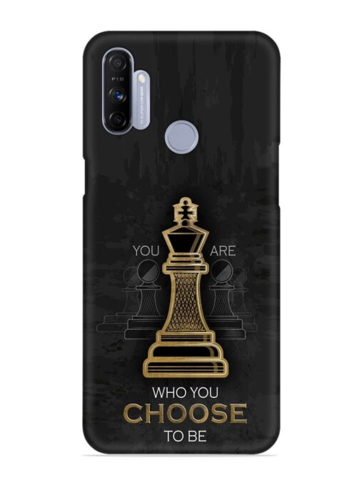 You Are Who Choose To Be Snap Case for Realme Narzo 10A Zapvi