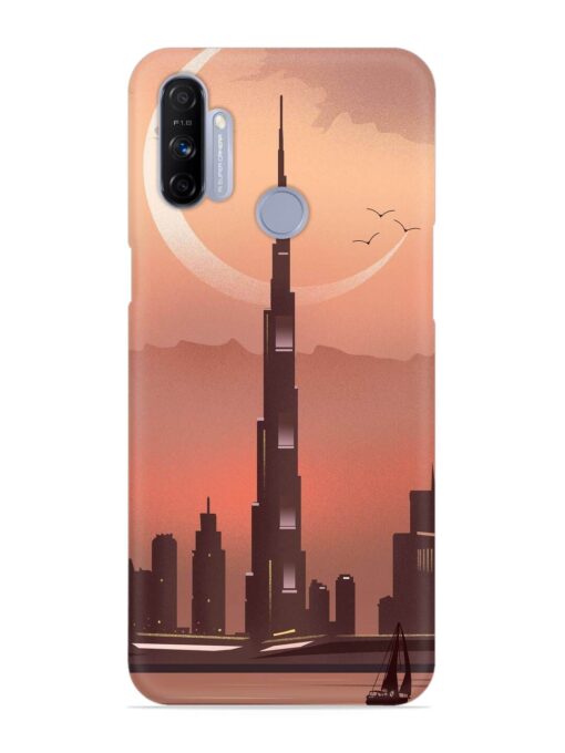 Landmark Burj Khalifa Snap Case for Realme Narzo 10A Zapvi