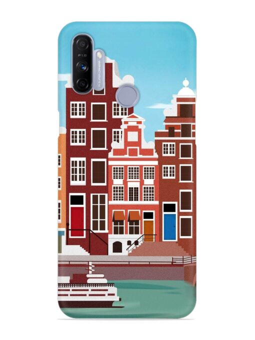 Scenery Architecture Amsterdam Landscape Snap Case for Realme Narzo 10A Zapvi