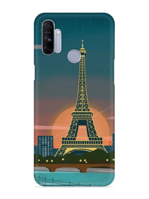 Scenery Architecture France Paris Snap Case for Realme Narzo 10A Zapvi