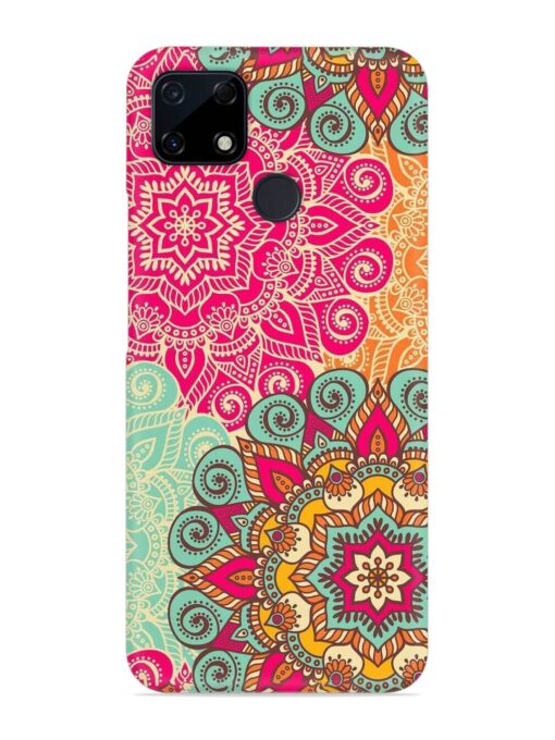 Mandala Seamless Snap Case for Realme Narzo 20 Zapvi