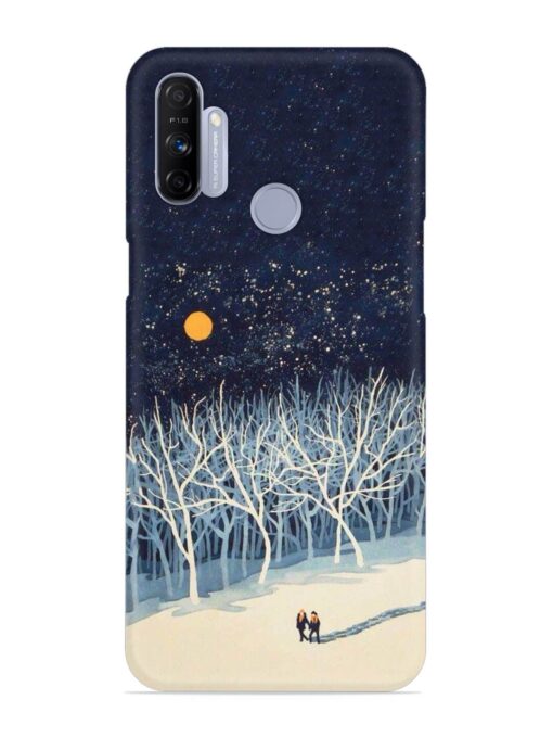 Full Moon Snowshoe Tour Snap Case for Realme Narzo 20A Zapvi