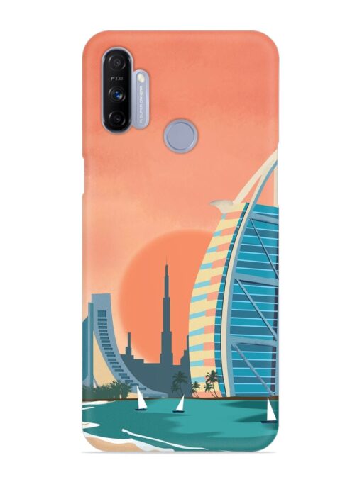 Dubai Architectural Scenery Snap Case for Realme Narzo 20A Zapvi