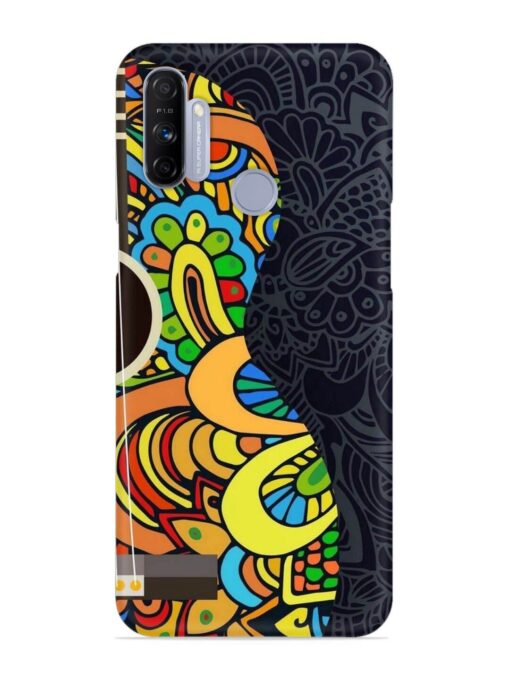 Guitar Vector Art Snap Case for Realme Narzo 20A Zapvi