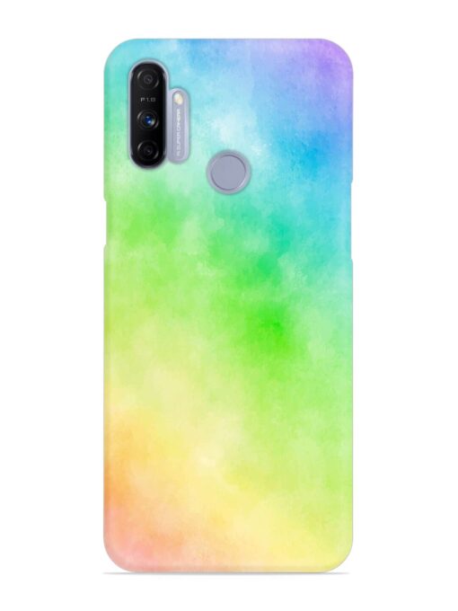 Watercolor Mixture Snap Case for Realme Narzo 20A Zapvi