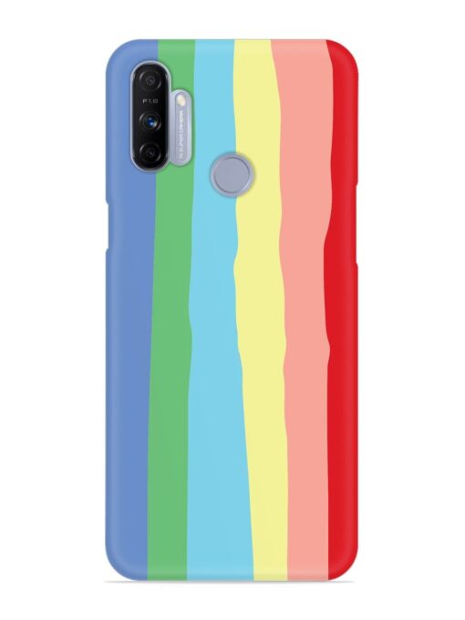 Rainbow Premium Shade Snap Case for Realme Narzo 20A Zapvi