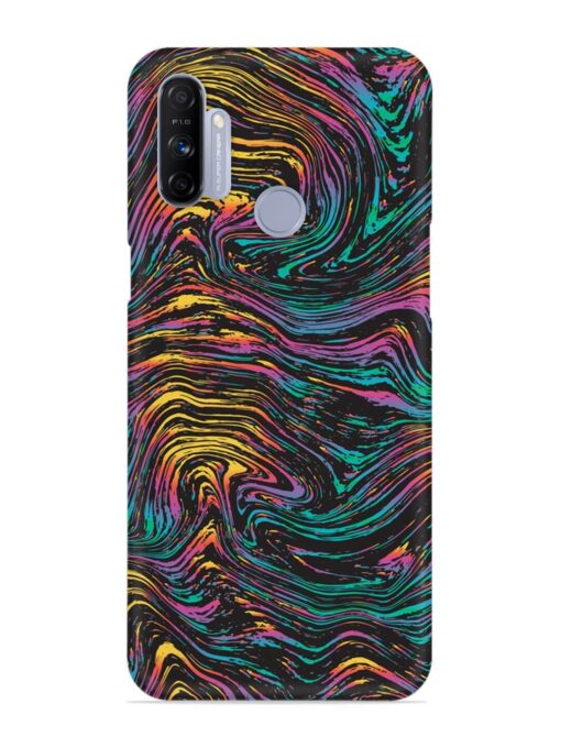 Abstract Liquid Colors Snap Case for Realme Narzo 20A Zapvi