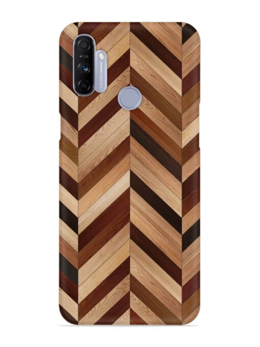 Seamless Wood Parquet Snap Case for Realme Narzo 20A Zapvi