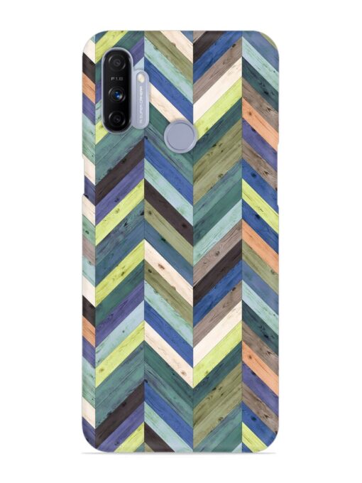 Chevron Random Color Snap Case for Realme Narzo 20A Zapvi