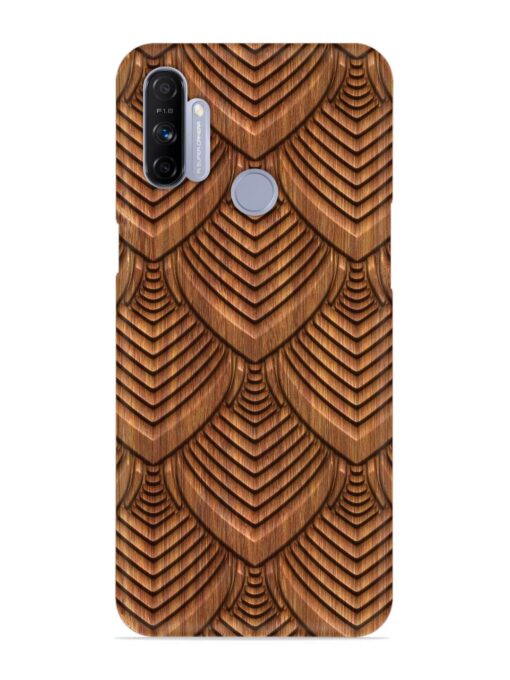 Carved Pattern On Snap Case for Realme Narzo 20A Zapvi