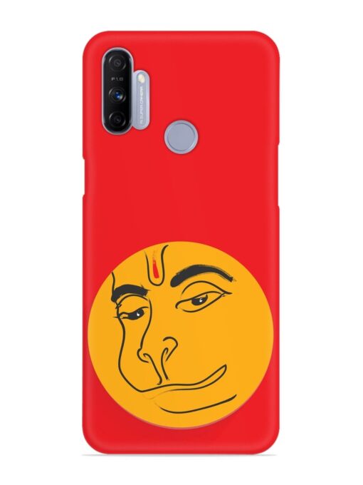 Lord Hanuman Vector Snap Case for Realme Narzo 20A Zapvi