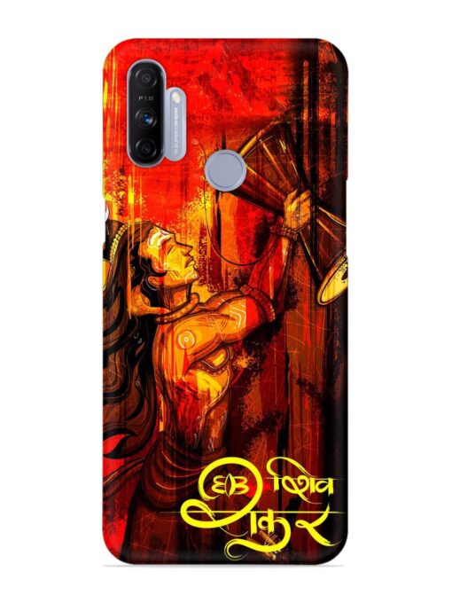 Illustration Lord Shiva Snap Case for Realme Narzo 20A Zapvi