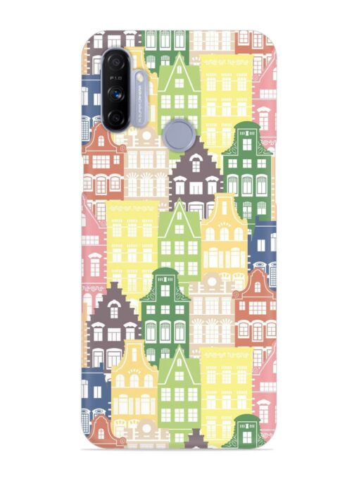 Seamless Shapes Pattern Snap Case for Realme Narzo 20A Zapvi