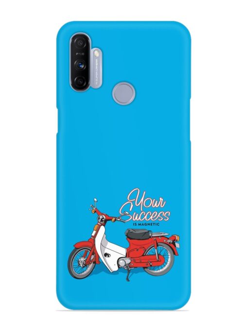 Motorcycles Image Vector Snap Case for Realme Narzo 20A Zapvi