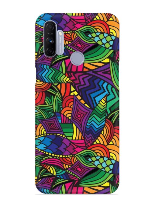 Abstract Multicolor Seamless Snap Case for Realme Narzo 20A Zapvi