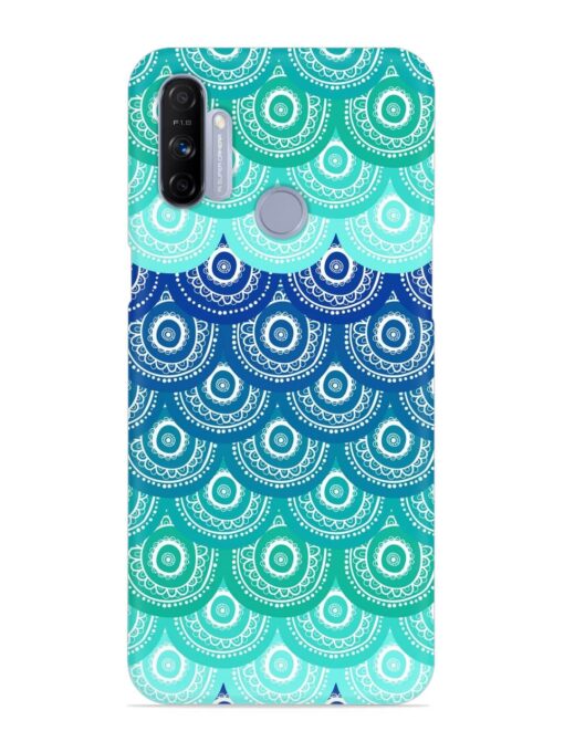 Ethnic Seamless Pattern Snap Case for Realme Narzo 20A Zapvi