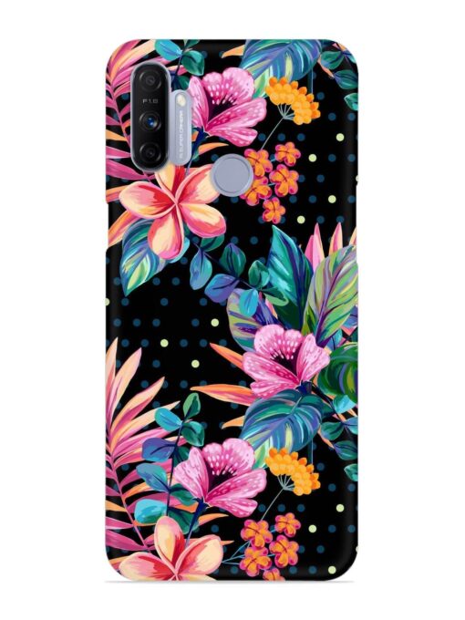 Seamless Floral Pattern Snap Case for Realme Narzo 20A Zapvi