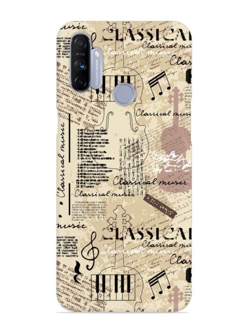 Classical Music Lpattern Snap Case for Realme Narzo 20A Zapvi