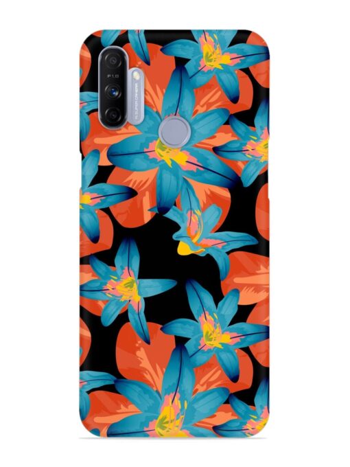 Philippine Flowers Seamless Snap Case for Realme Narzo 20A Zapvi