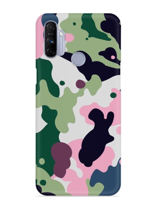 Seamless Funky Camouflage Snap Case for Realme Narzo 20A Zapvi