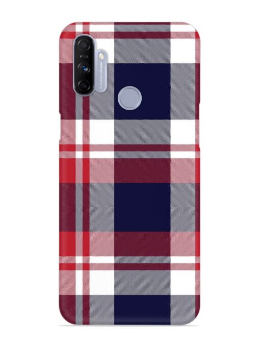 Classic Plaid Tartan Snap Case for Realme Narzo 20A Zapvi