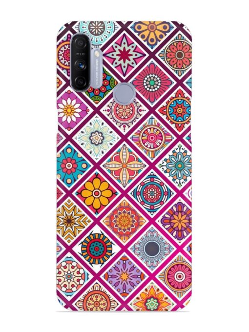 Seamless Tile Pattern Snap Case for Realme Narzo 20A Zapvi