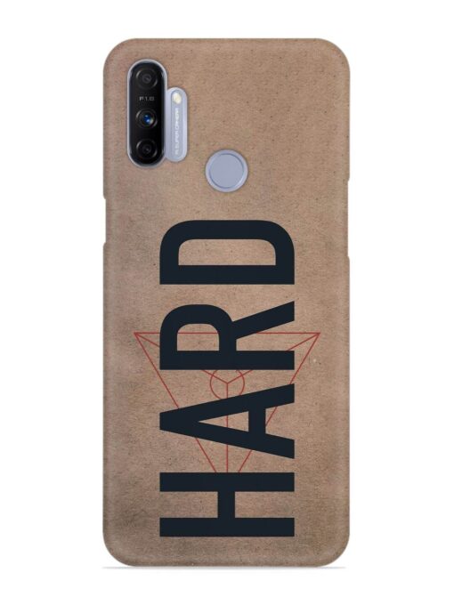 Hard Typo Snap Case for Realme Narzo 20A Zapvi