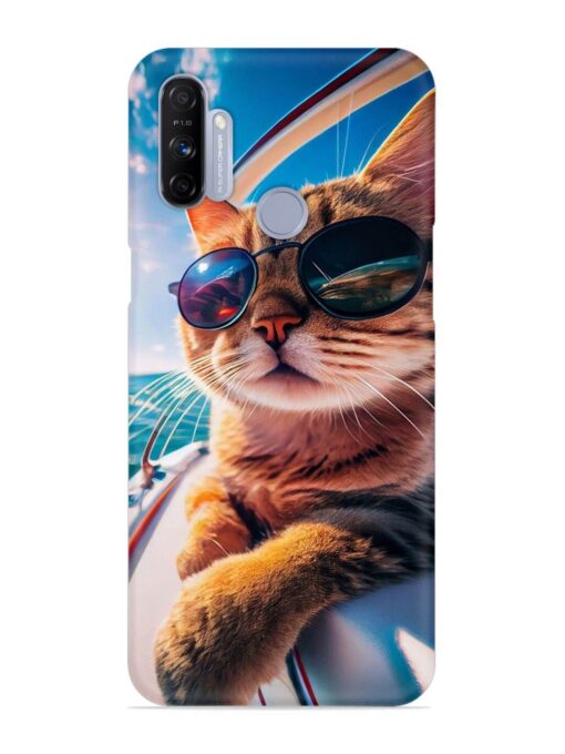 Cat In Style Snap Case for Realme Narzo 20A Zapvi