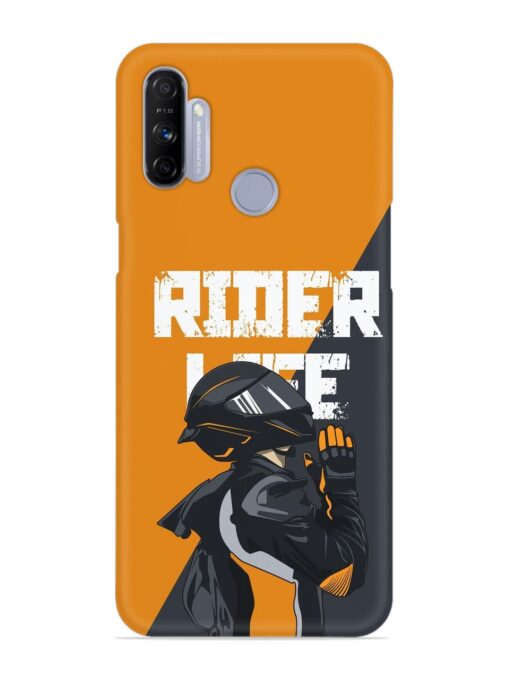 Rider Life Snap Case for Realme Narzo 20A Zapvi