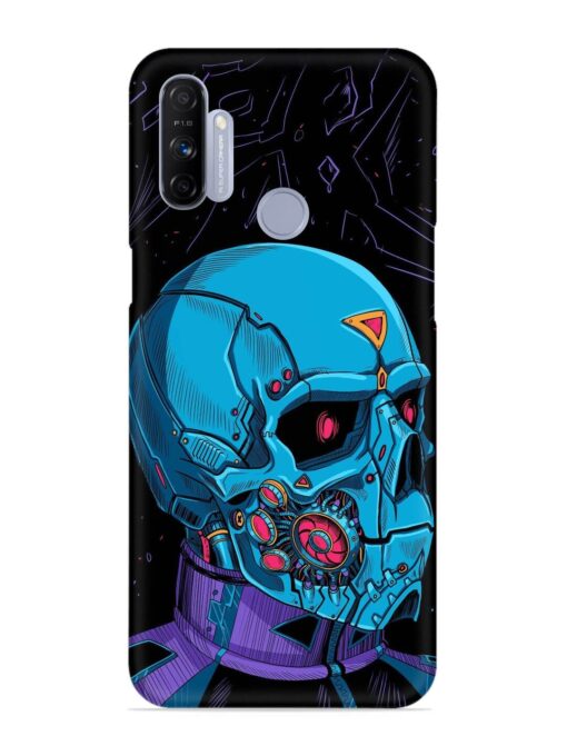 Skull Robo Vector Snap Case for Realme Narzo 20A Zapvi