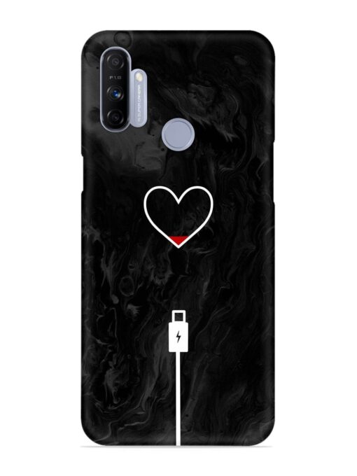 Heart Charging Vector Snap Case for Realme Narzo 20A Zapvi